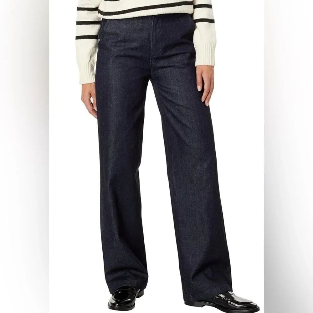 AG Adriano Goldschmied Dark Indigo Flare Jeans NWOT